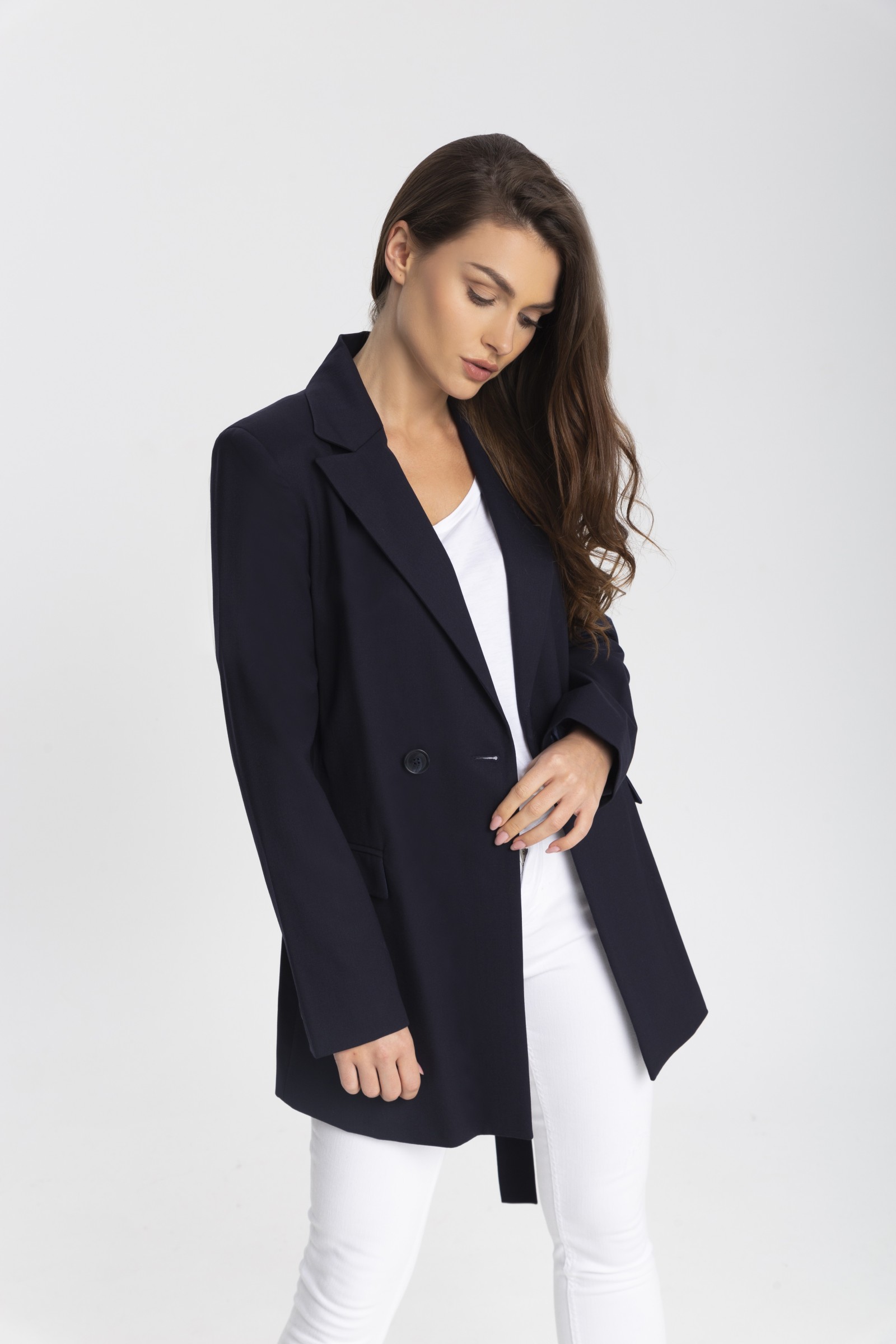 Żakiet Damski podkreślający talię