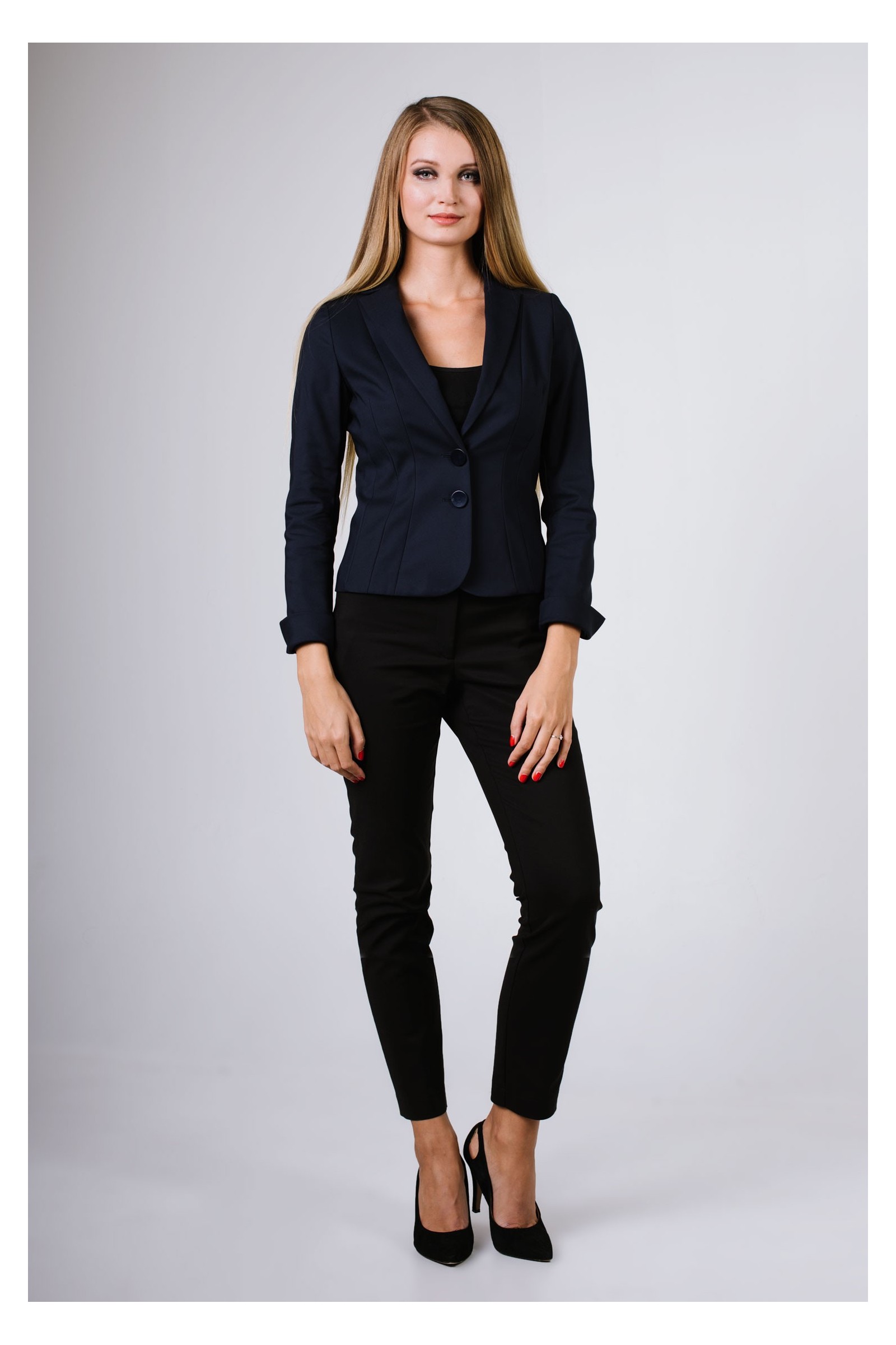 Żakiet Damski podkreślający talię