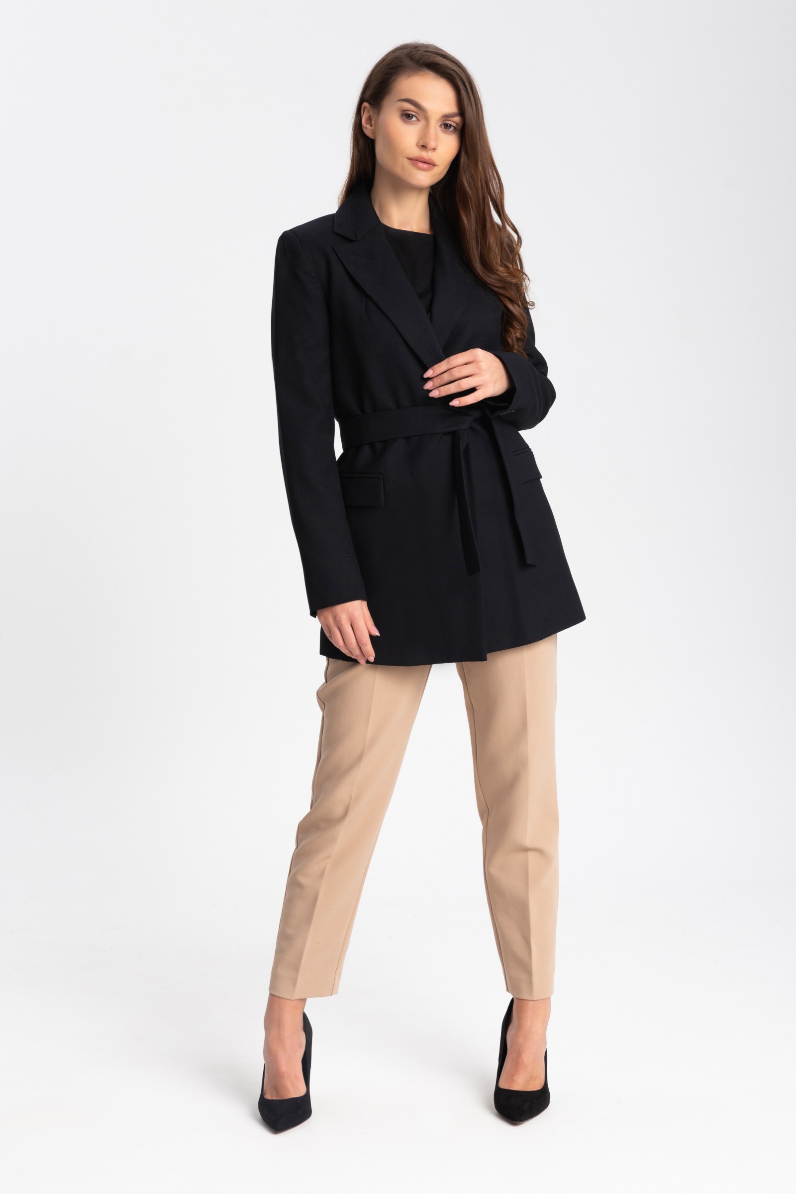 Żakiet Damski podkreślający talię