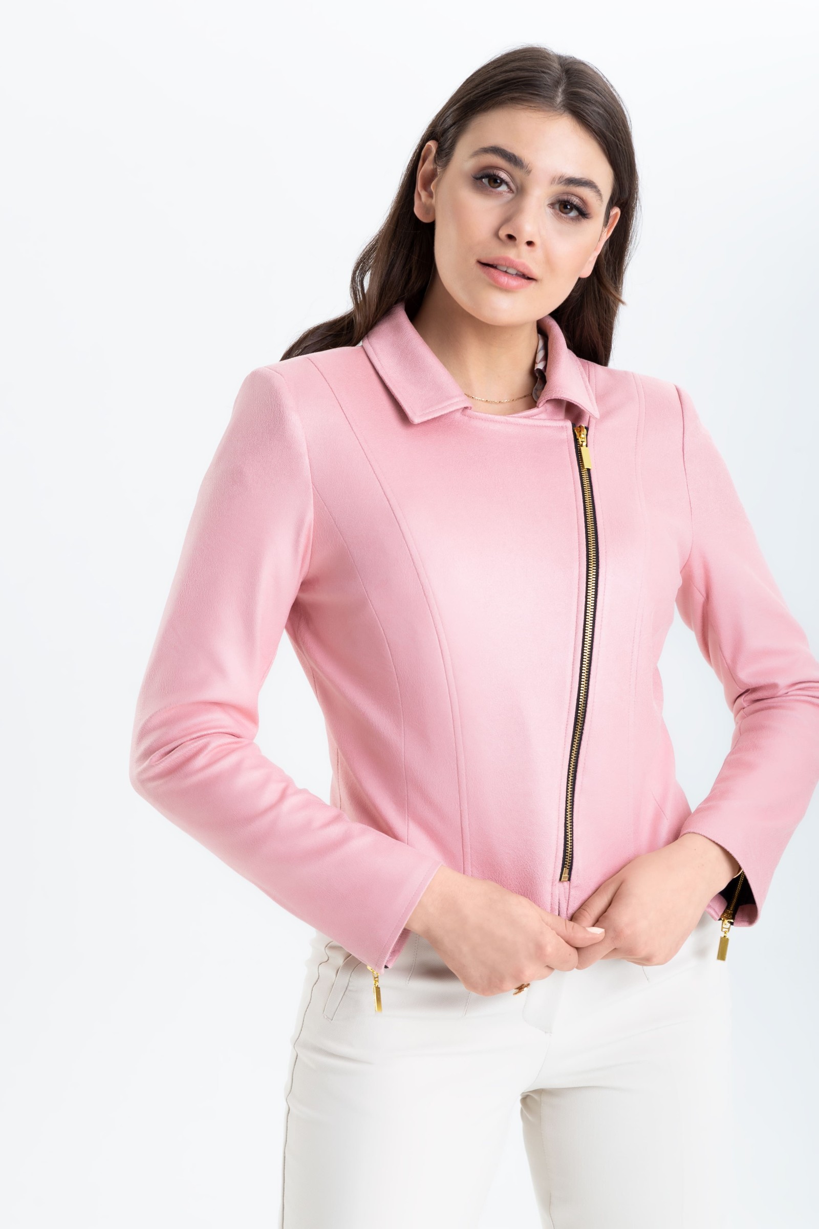 Ramoneska ze skóry ekologicznej m725 Szulist